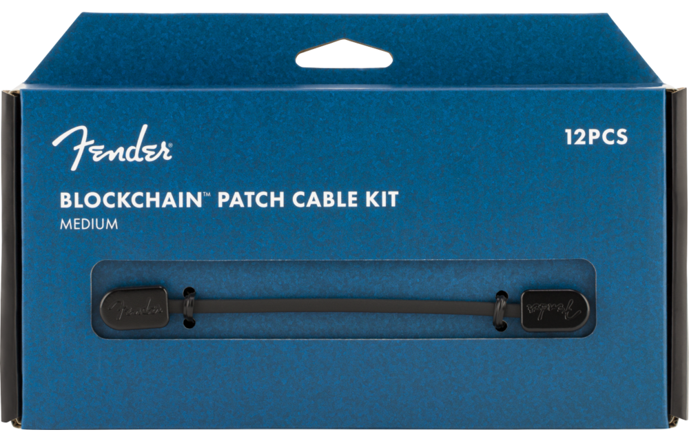 Fender Blockchain patch cable kit medium (12 pcs)