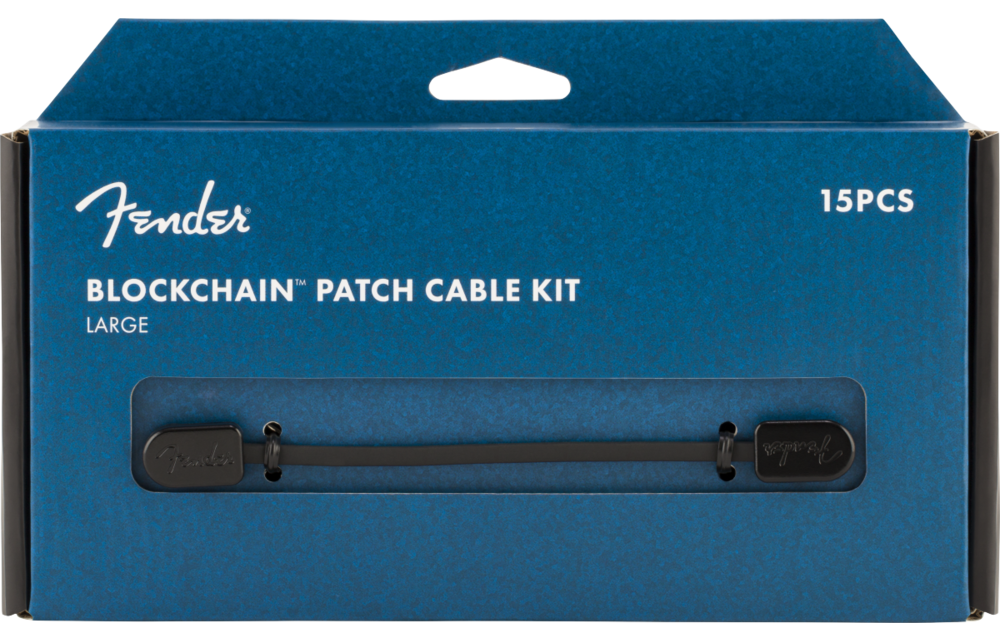 Fender Blockchain kit de câble large (15 pcs)