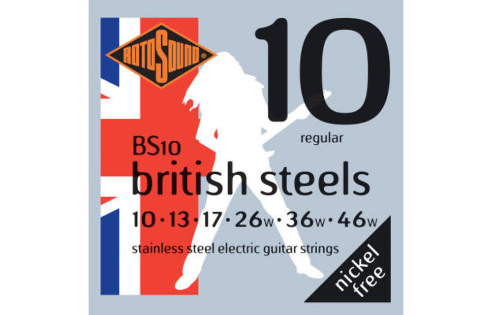 Rotosound BS10 elect. stainless 10-46