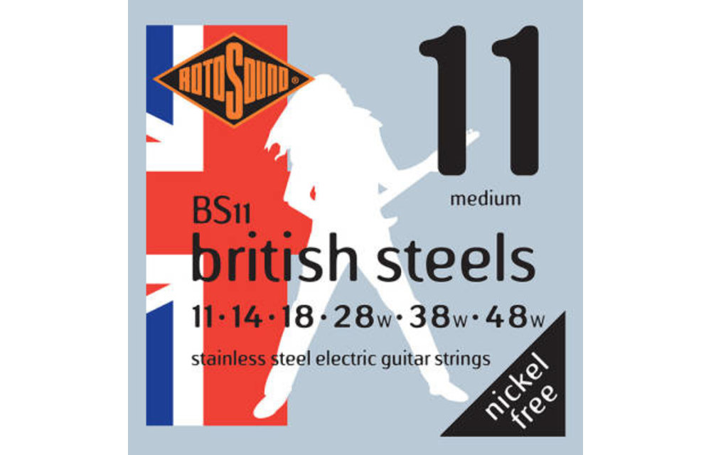 Rotosound BS11 elect. stainless 11-48