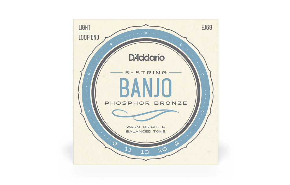 D'Addario banjo phosphor bronze 9/20+9