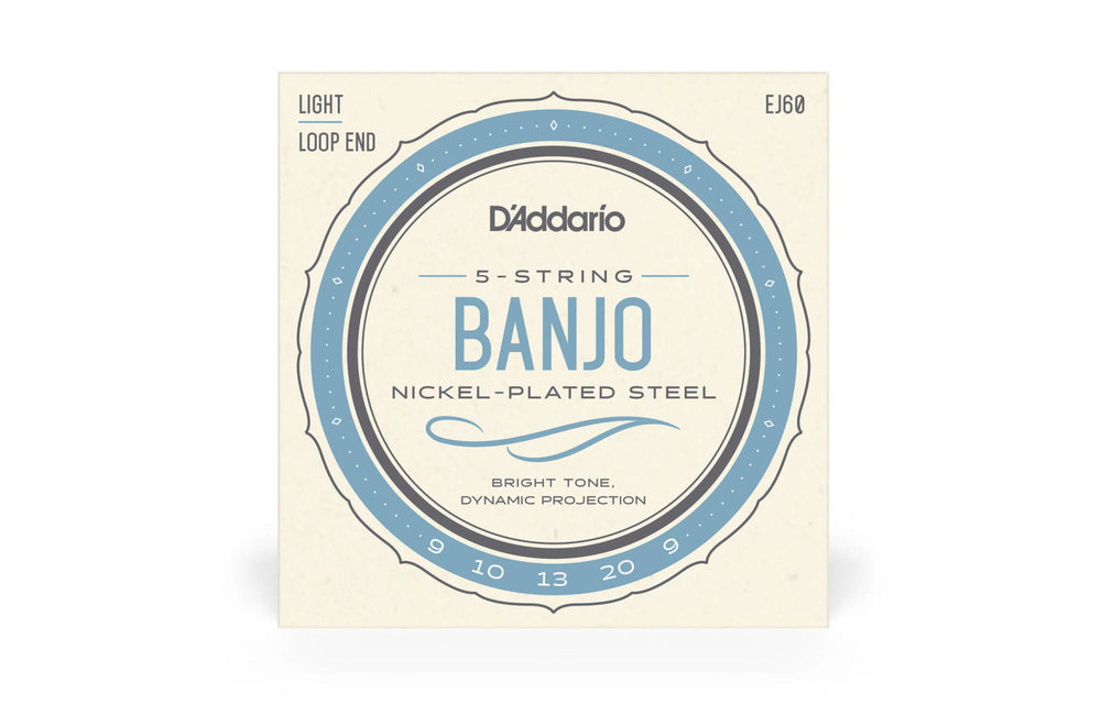 D'Addario EJ60 Banjo 9/20+9