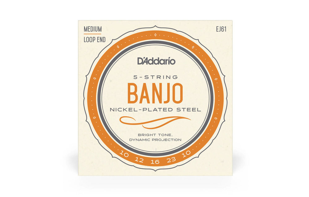D'addario EJ61 Banjo 10/23+10