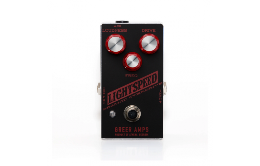 Greer Amps Lightspeed Organic Overdrive - Game Day Black