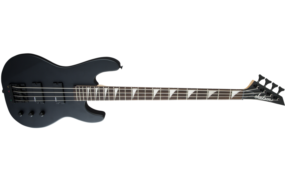 JS Series Concert™ Bass JS2, Amaranth Fingerboard, Satin Black
