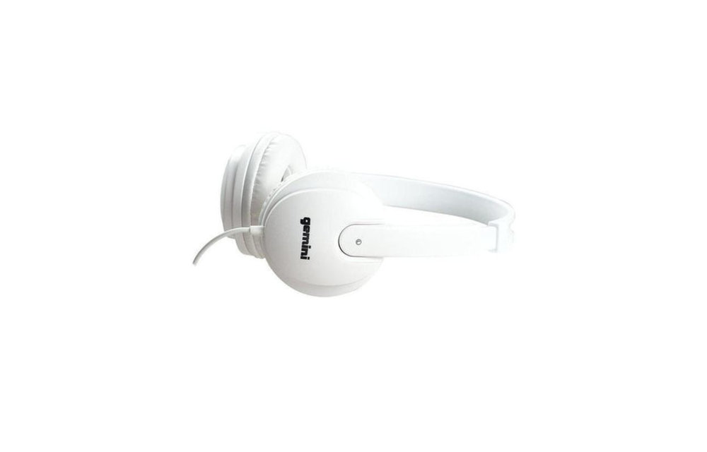 Gemini - DJX-200W Professional Grade Headphones Blanc