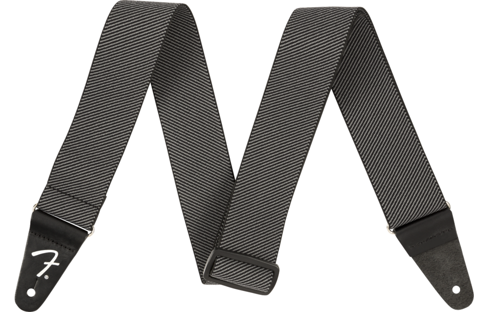 Fender - WeighLess™ Tweed Strap, Gray, 2"