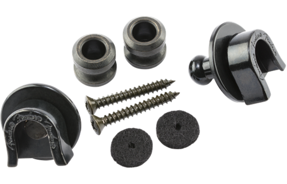 Fender - Security Strap Locks, Noir