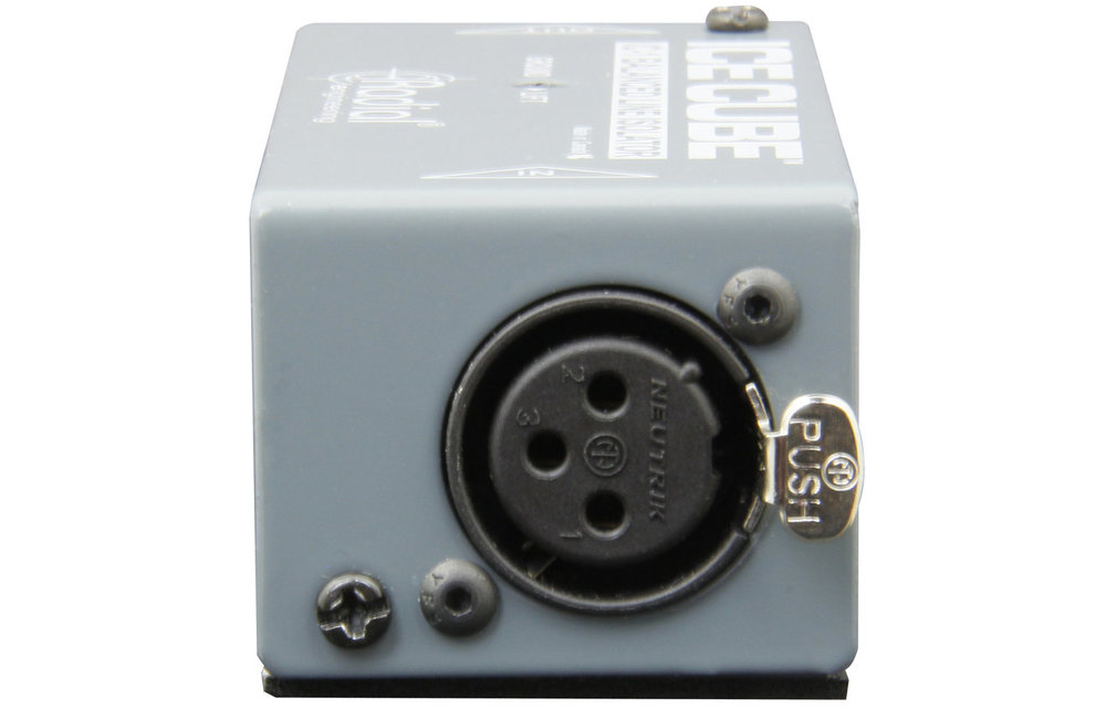 Radial IceCube balanced line isolator