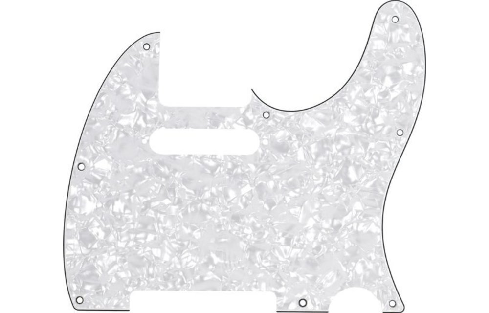 Fender - Telecaster Pickguard White Pearl