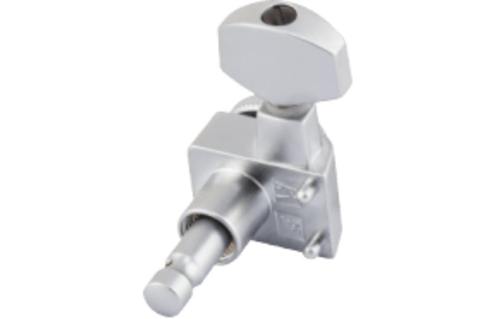 Fender - Locking Stratocaster®/Telecaster® Staggered Tuning Machines, Brushed Chrome (6)