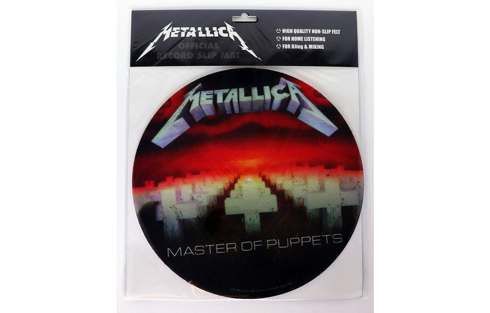 Record Slip Mat Metallica La Boîte Musicale
