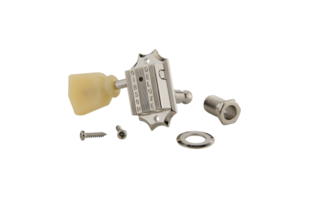 Gibson Vintage Nickel Machine Heads (With Pearloid Buttons) La Boîte Musicale