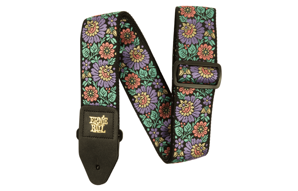 Ernie Ball - Evening Bloom Jacquard Strap