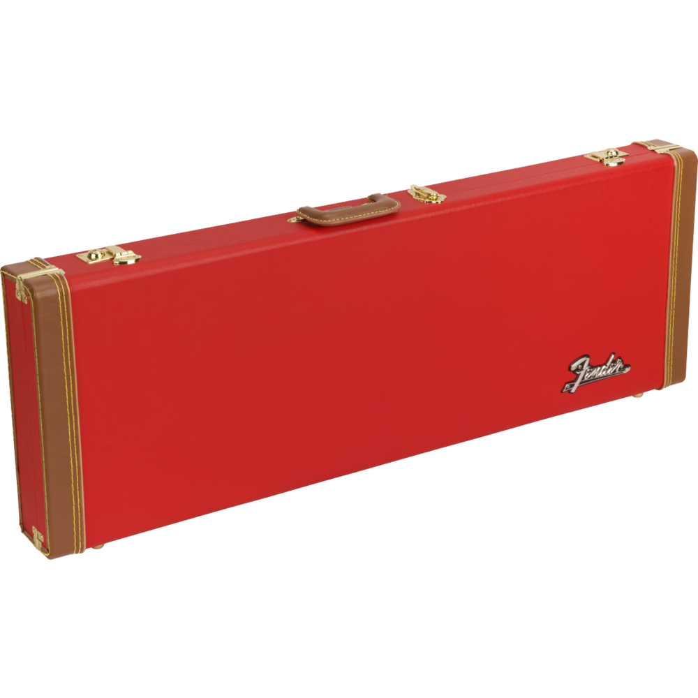 Fender Classic Series Wood Case Strat®tele® Fiesta Red La Boîte Musicale 