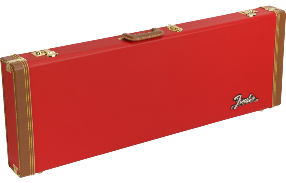 Fender - Classic Series Wood Case - Strat®/Tele®, Fiesta Red