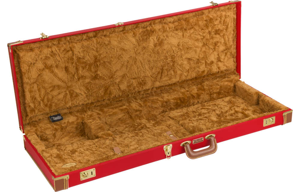 Fender - Classic Series Wood Case - Strat®/Tele®, Fiesta Red