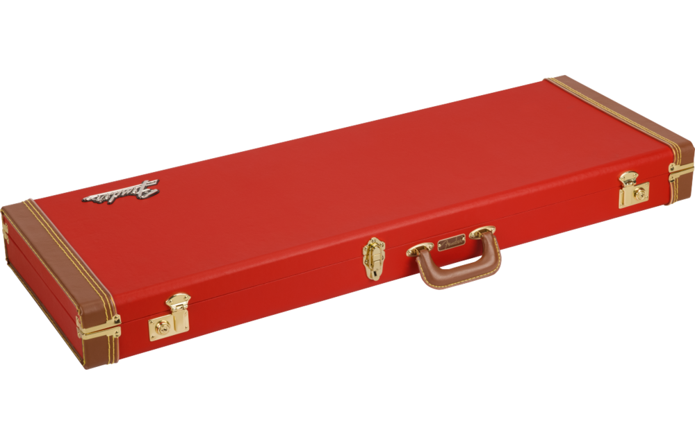 Fender - Classic Series Wood Case - Strat®/Tele®, Fiesta Red