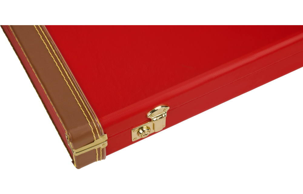 Fender - Classic Series Wood Case - Strat®/Tele®, Fiesta Red