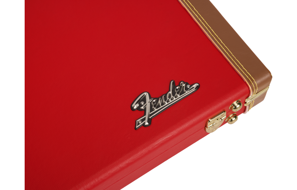 Fender - Classic Series Wood Case - Strat®/Tele®, Fiesta Red