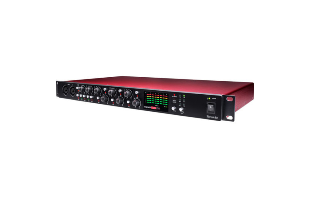 Scarlett EightChannel Preamp with ADAT Outputs La Boîte Musicale