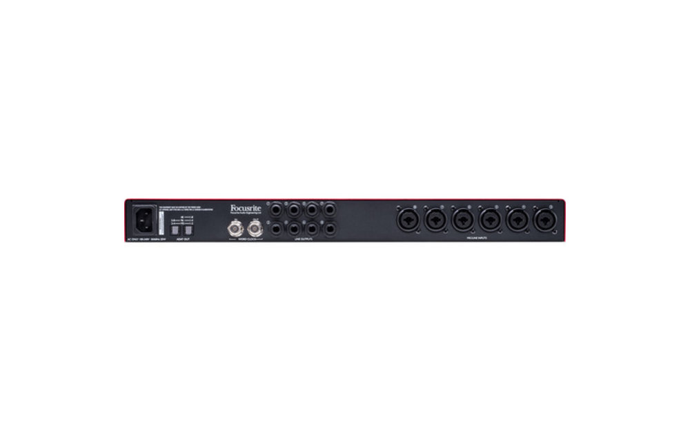 Scarlett EightChannel Preamp with ADAT Outputs La Boîte Musicale