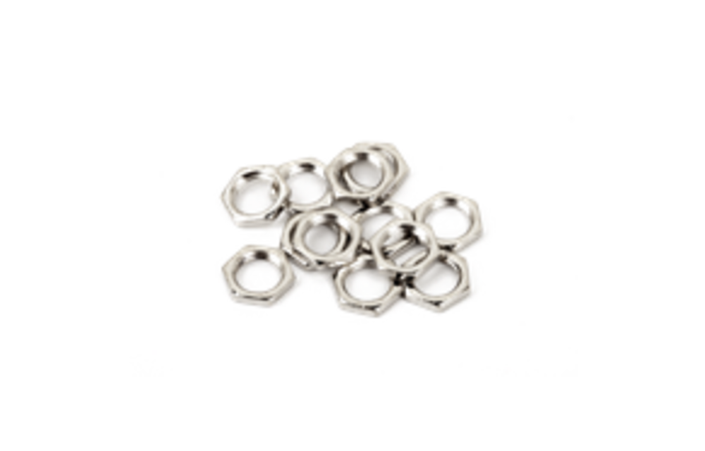 Fender - Potentiometer Nuts (12) (Nickel)