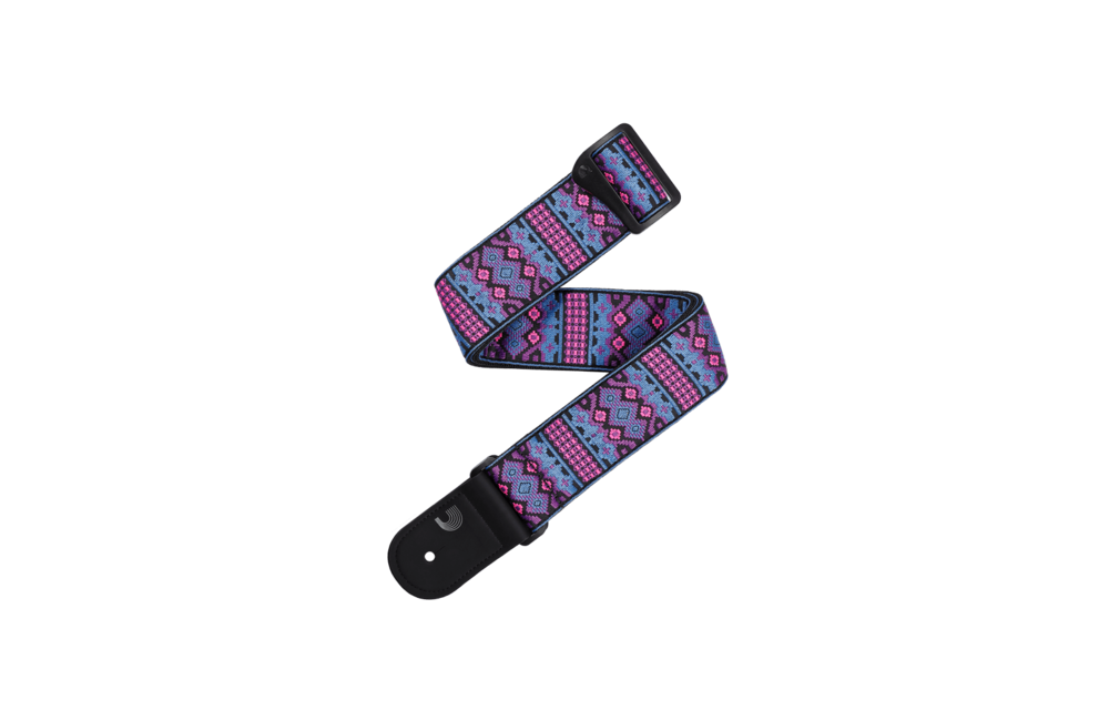D'addario - Eco-Comfort Guitar Strap Outrun Woven, Aztec