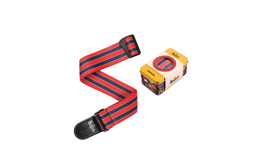 Beatles - Guitar Strap Yellow Submarine 50th Anniversary Woven Guitar Strap, Ringo