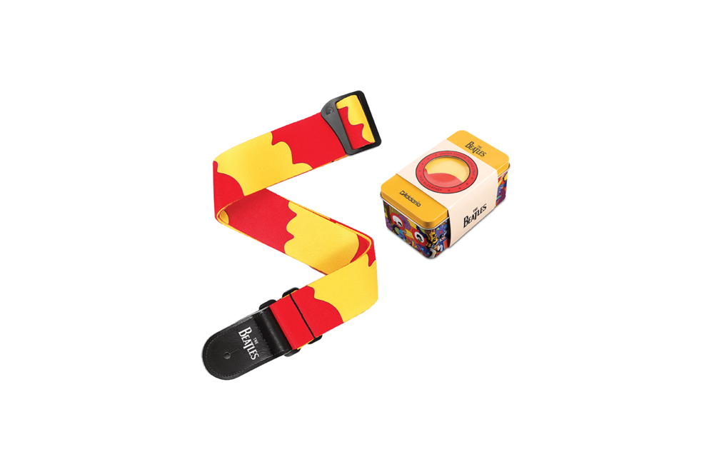 D'addario - Beatles Guitar Strap Yellow Submarine 50th Anniversary Woven Guitar Strap, Paul