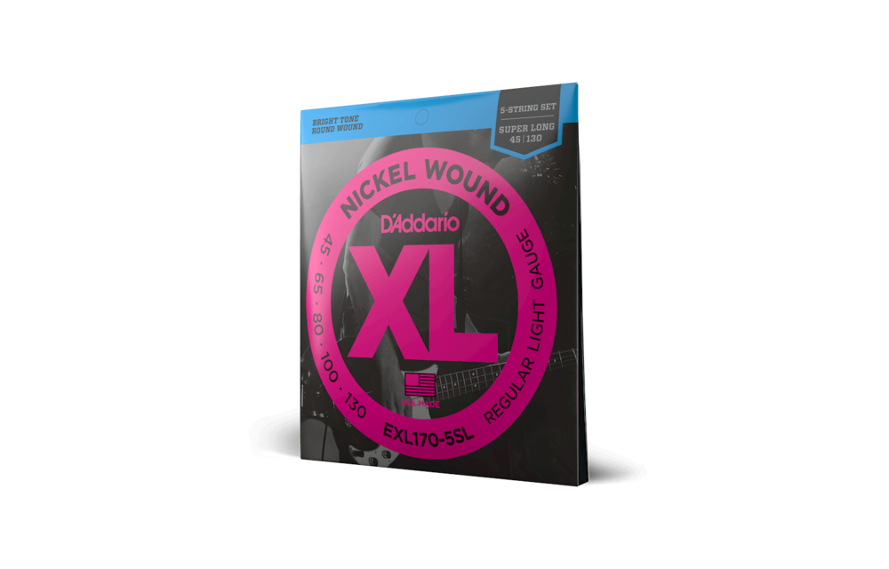 D'addario - Nickel Round Wound EXL-5SL 45/100