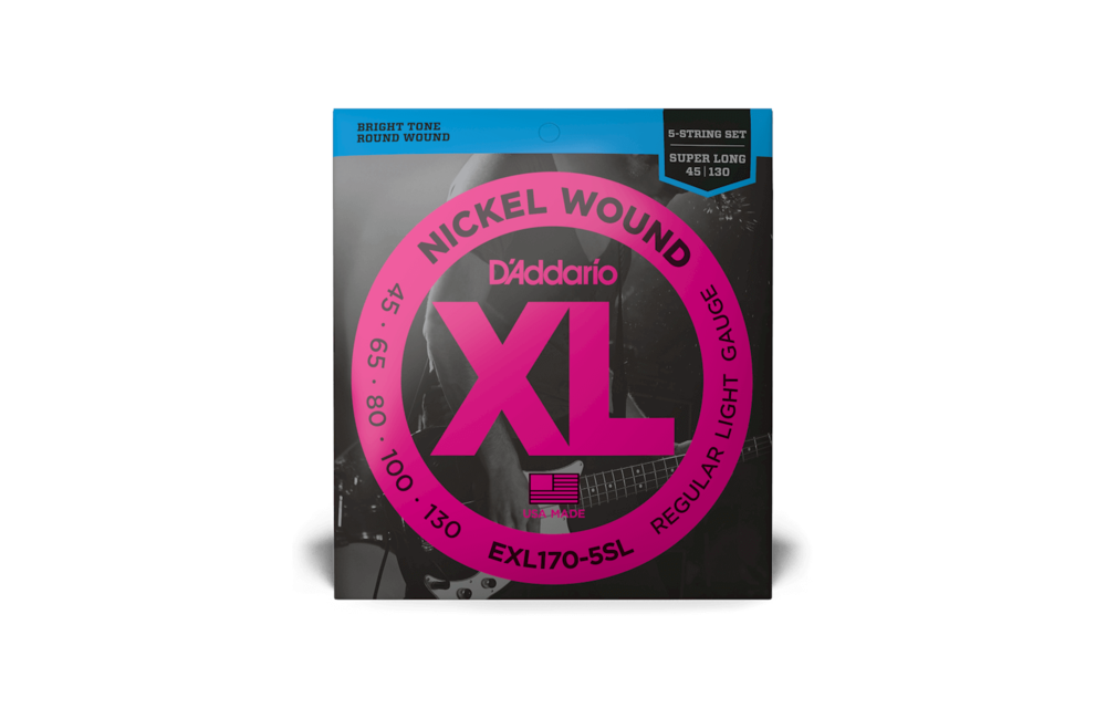 D'addario - Nickel Round Wound EXL-5SL 45/100