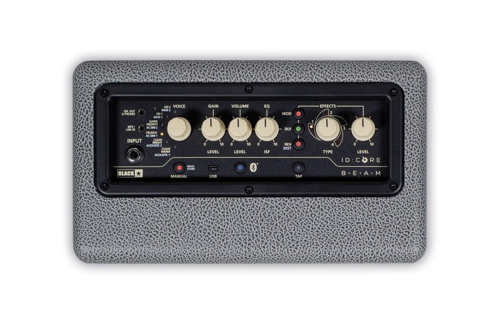 Blackstar Beam amplificateur BlueBlackstar - BEAM amplificateur Bluetooth de guitare/basse/acoustique/music - Gray Broncotooth de guitare/basse/acoustique