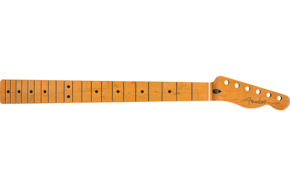Fender - Roasted Maple Telecaster Neck, 21 Narrow Tall Frets, 9.5", Maple, C Shape