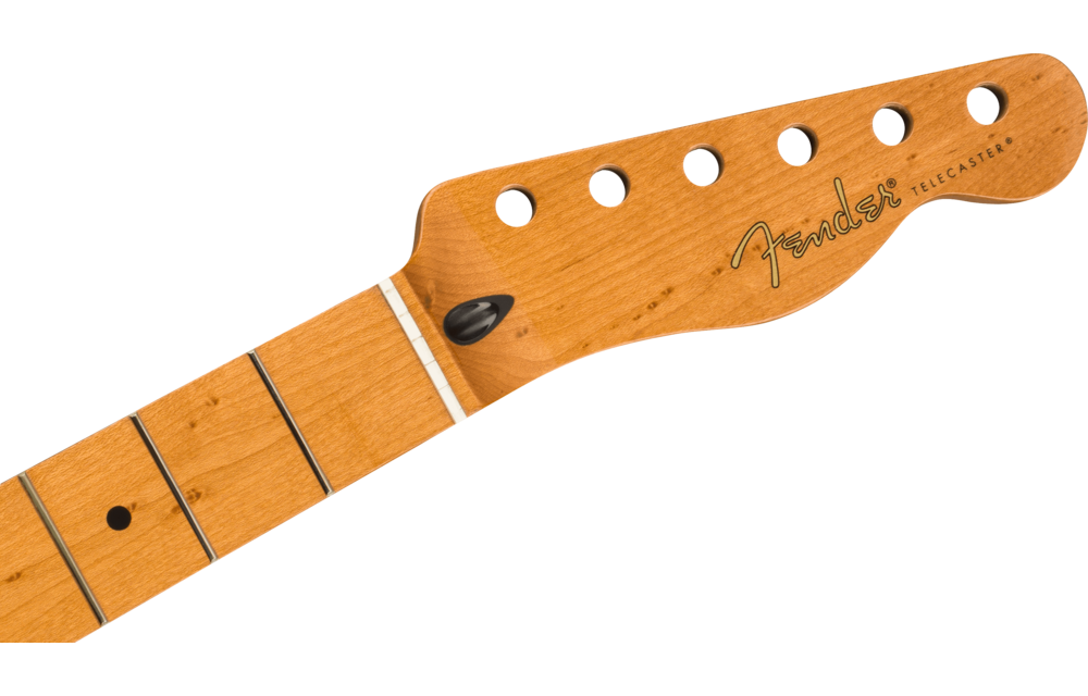 Fender - Roasted Maple Telecaster Neck, 21 Narrow Tall Frets, 9.5", Maple, C Shape