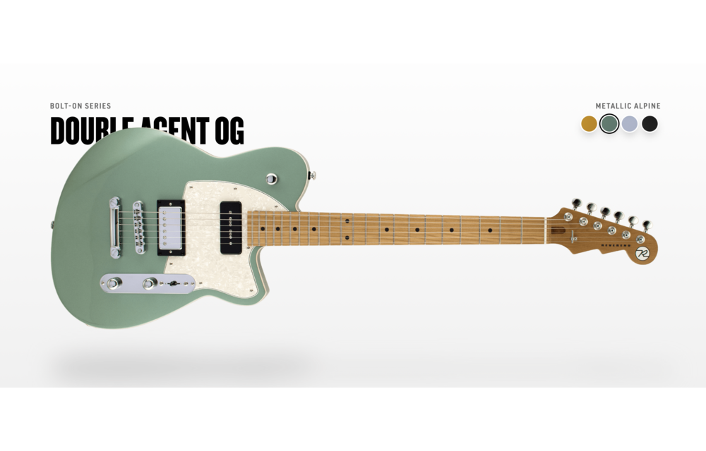 Reverend - Double Agent OG - Metallic Alpine - RM