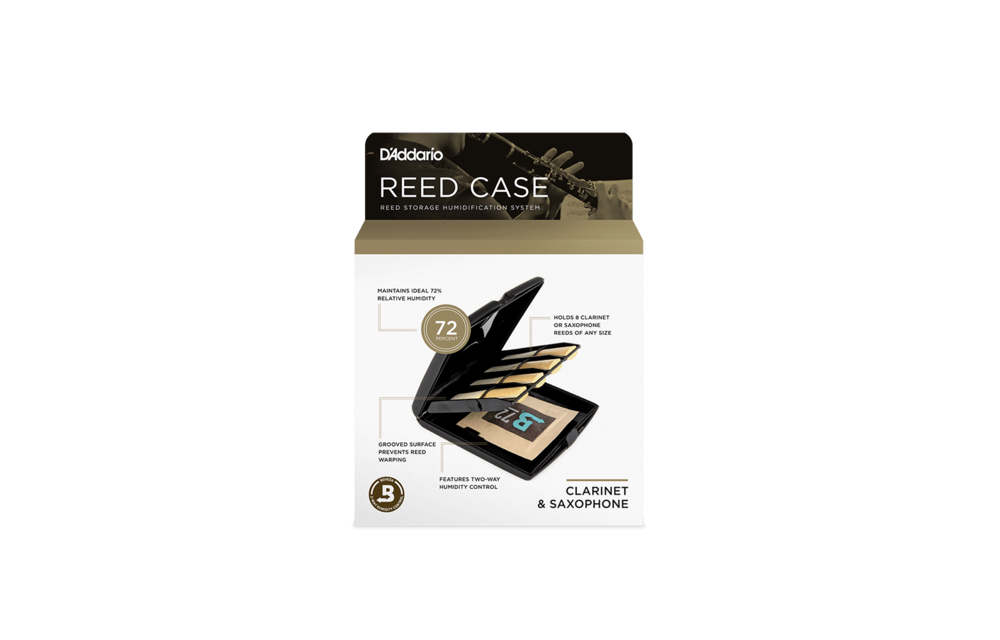 D'addario - Woodwins Multi-reed Storage Case Reed Storage Humidification System