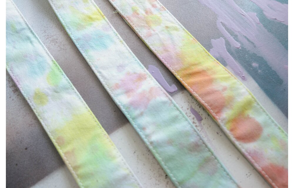 Mother Mary Company - Tie Dye Guitar Strap