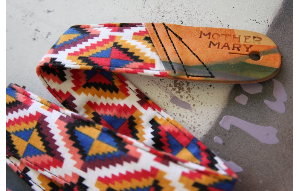Mother Mary Company - Golden Corral Guitar Strap