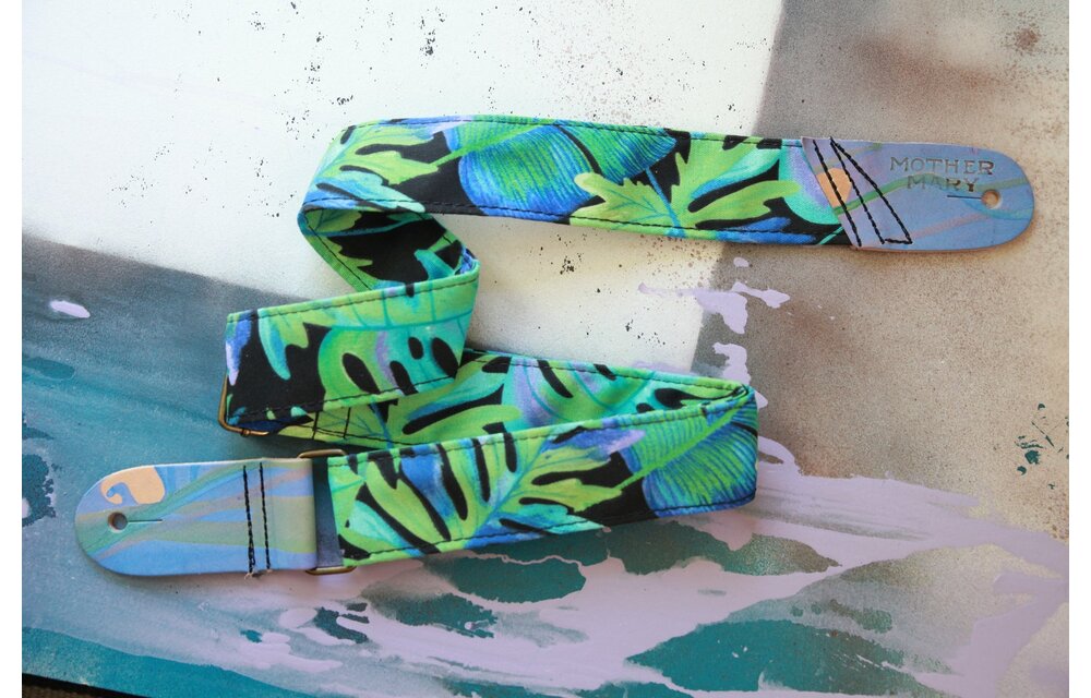 Mother Mary Company - "Weekend at Bernie's" Guitar Strap