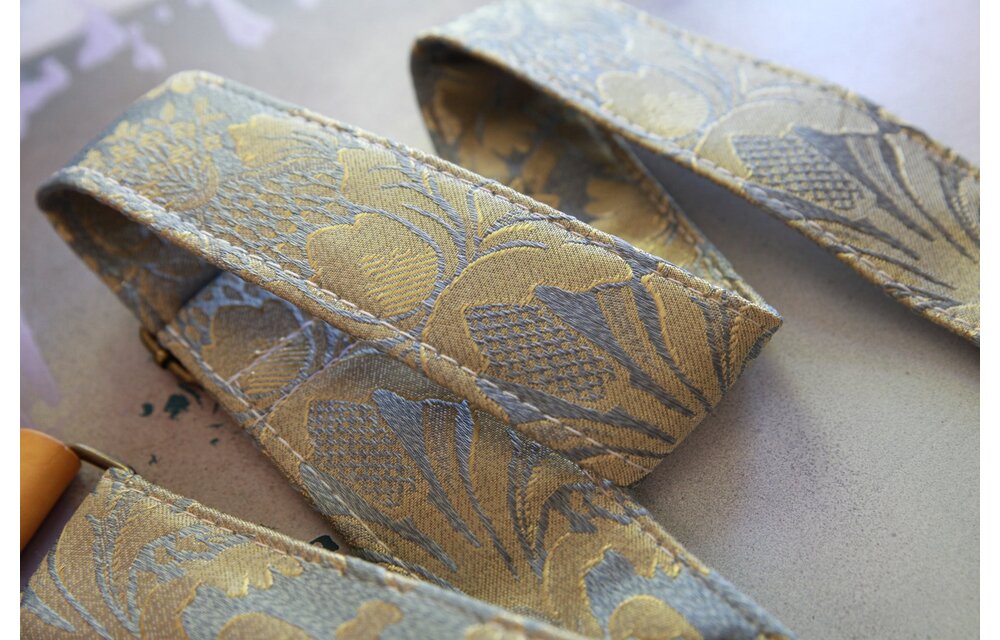 Mother Mary Company - Granny Sky Blue Guitar Strap