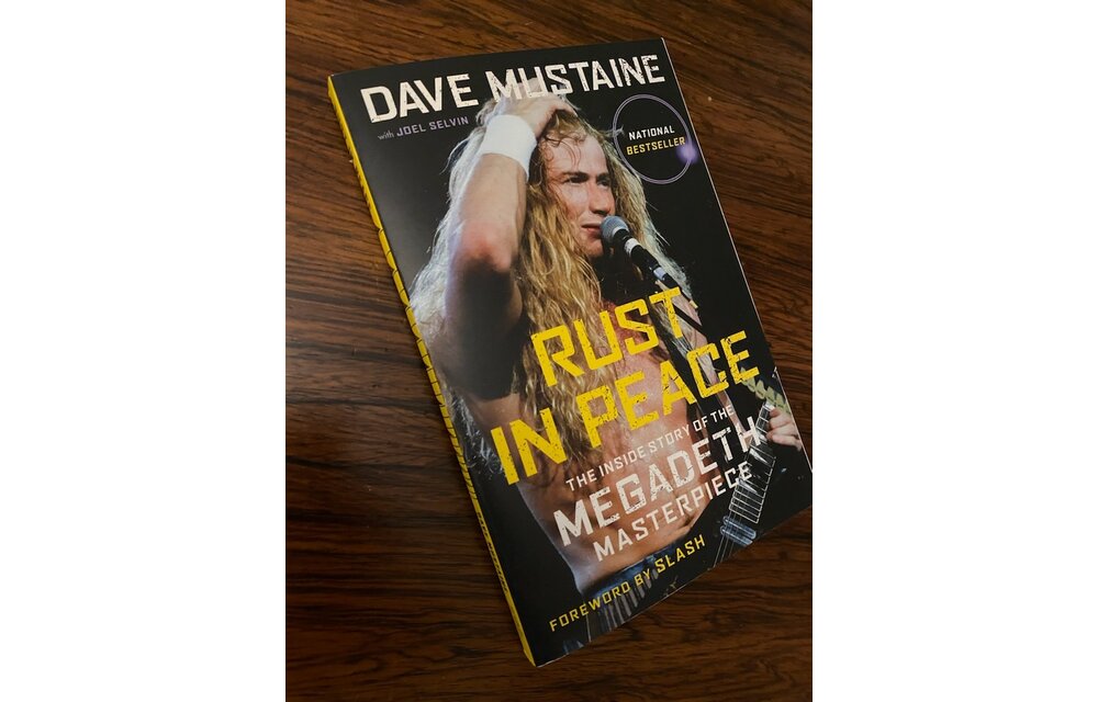 Dave Mustaine - Rust In Peace (Book)