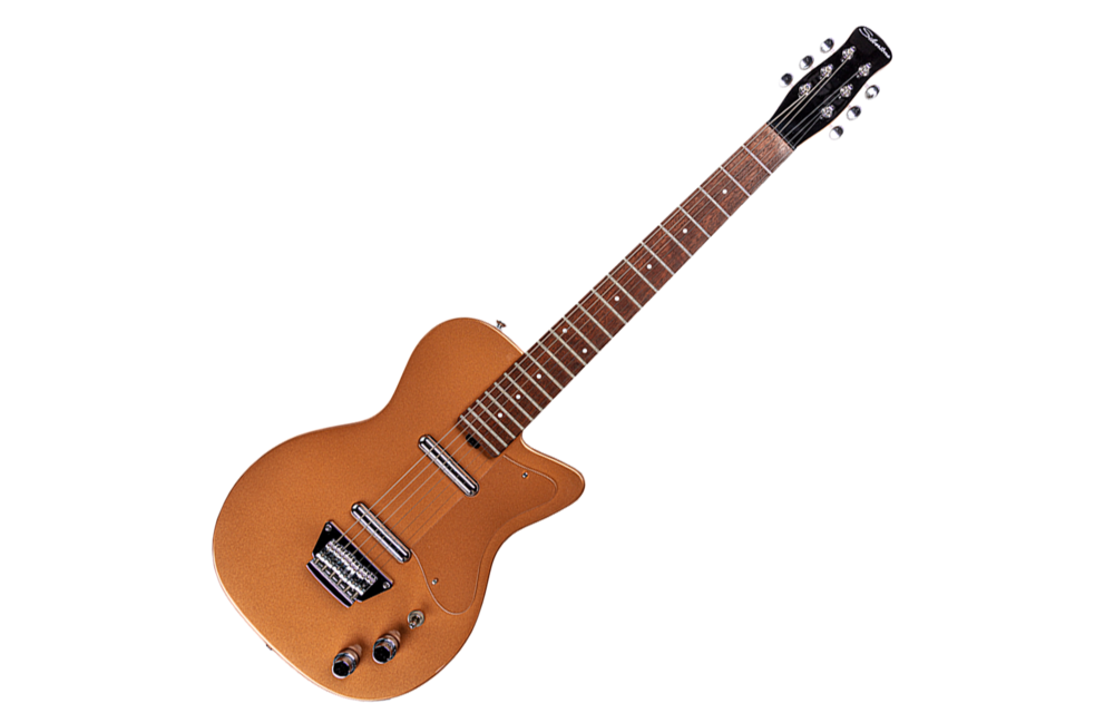 Silvertone - 1303 CM Single Cut Bolt-on Lipstic Pickups