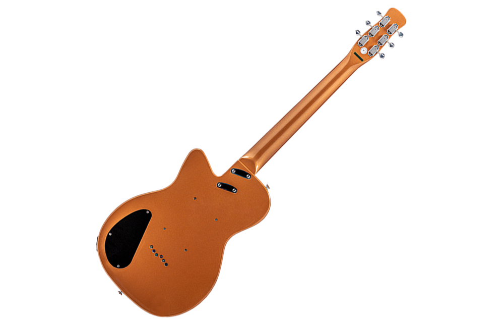 Silvertone - 1303 CM Single Cut Bolt-on Lipstic Pickups