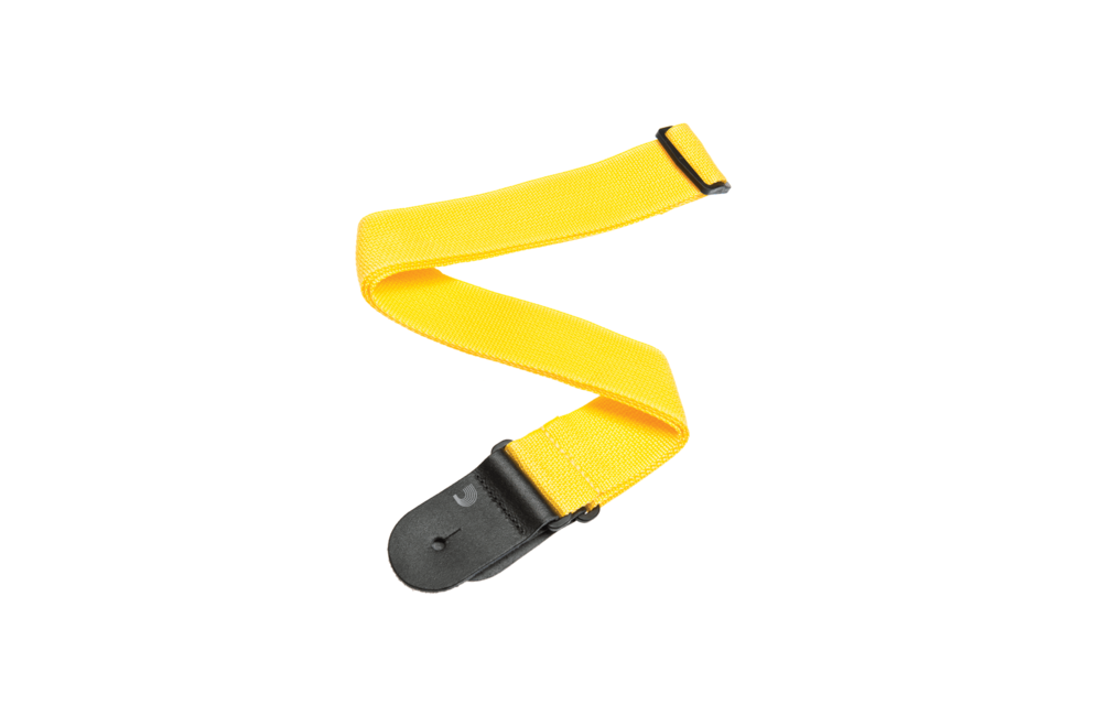 D'Addario - Plypropylene Guitar Strap / Yellow