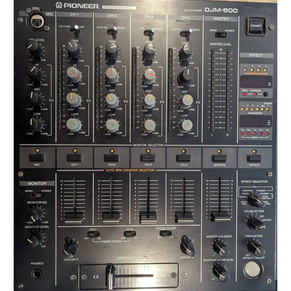 La Boîte Musicale ı Pioneer Dj Mixer DJM-500 / Used