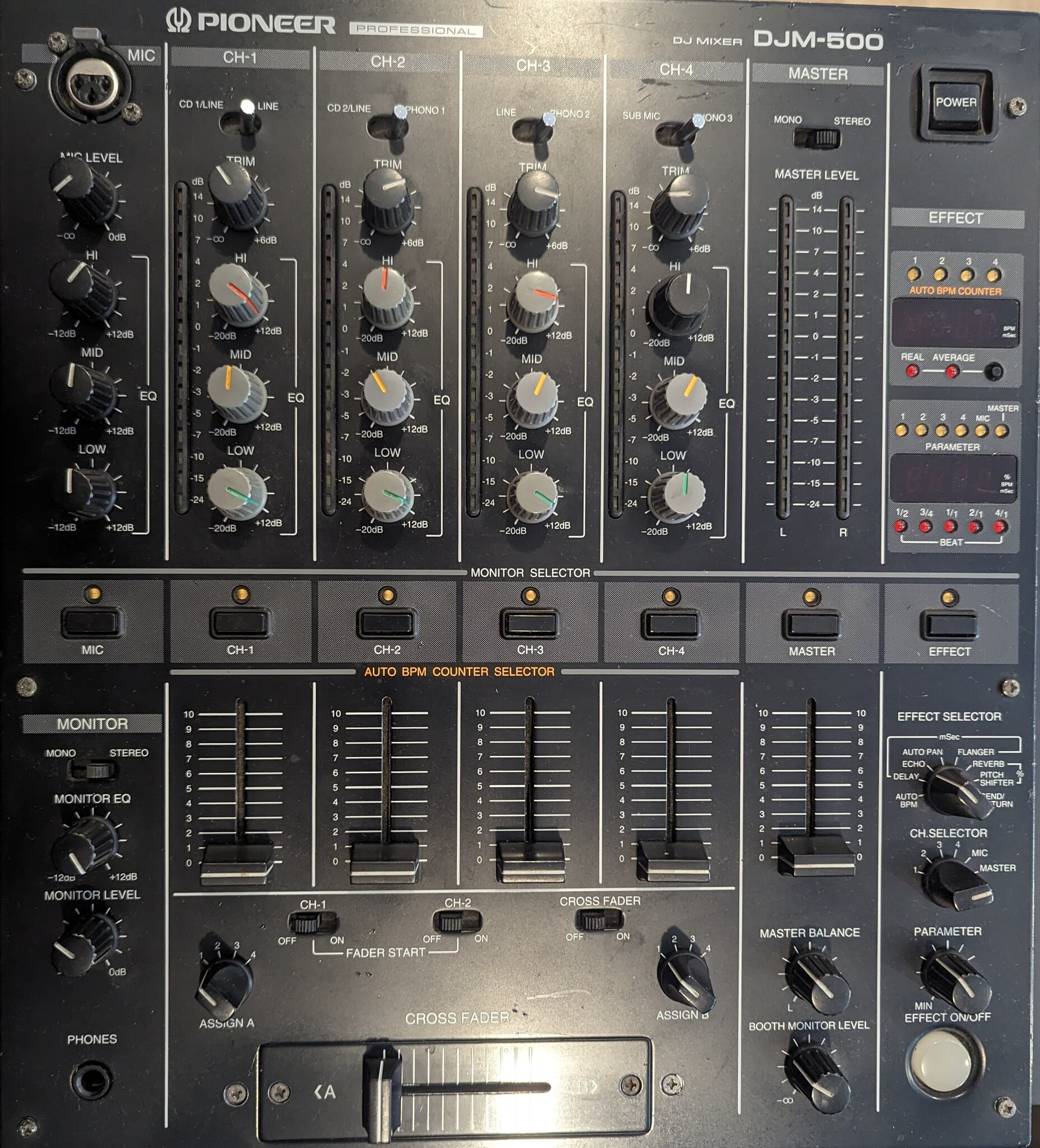 La Boîte Musicale ı Pioneer Dj Mixer DJM500 / Used La Boîte Musicale
