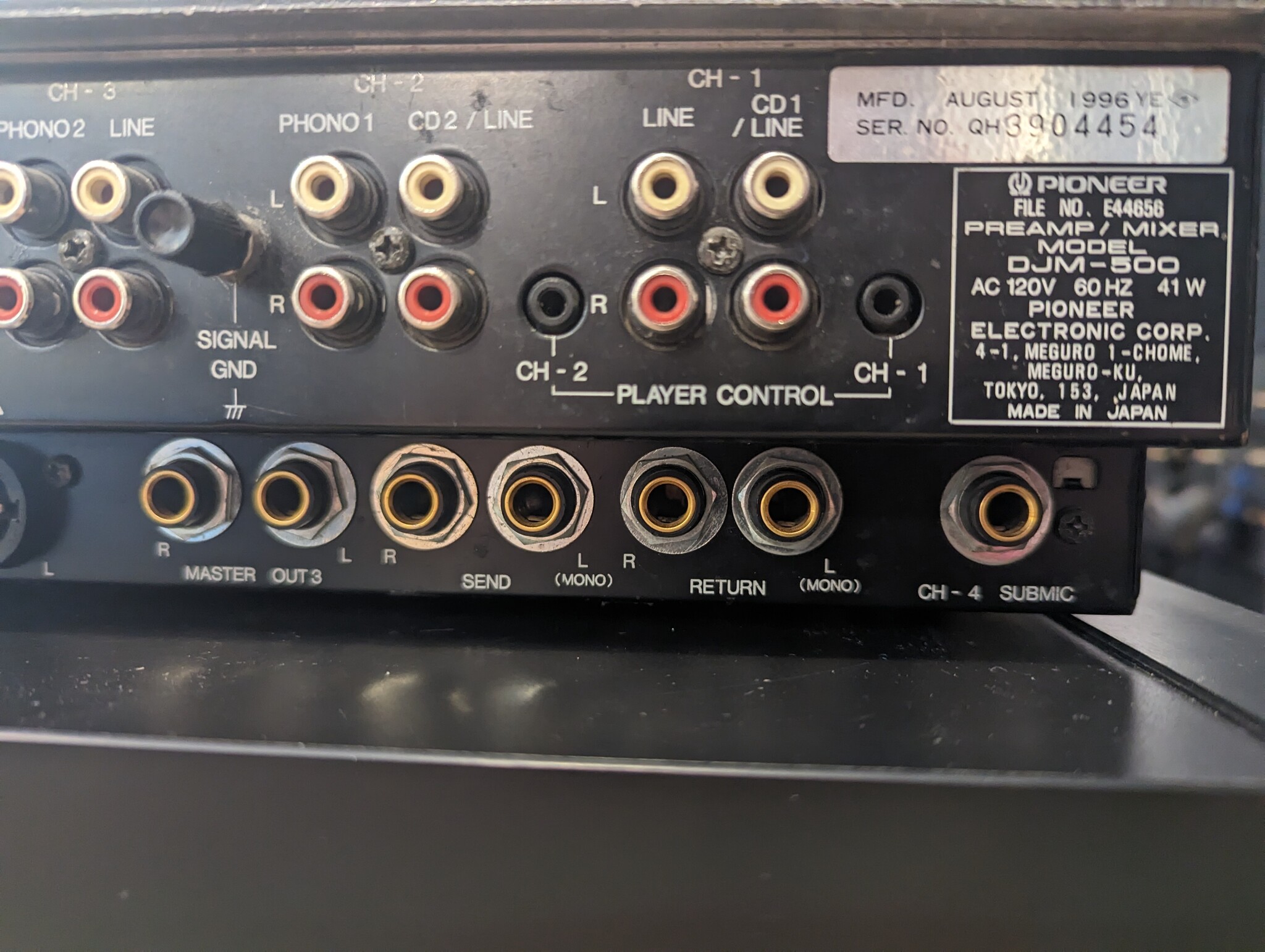 La Boîte Musicale ı Pioneer Dj Mixer DJM500 / Used La Boîte Musicale