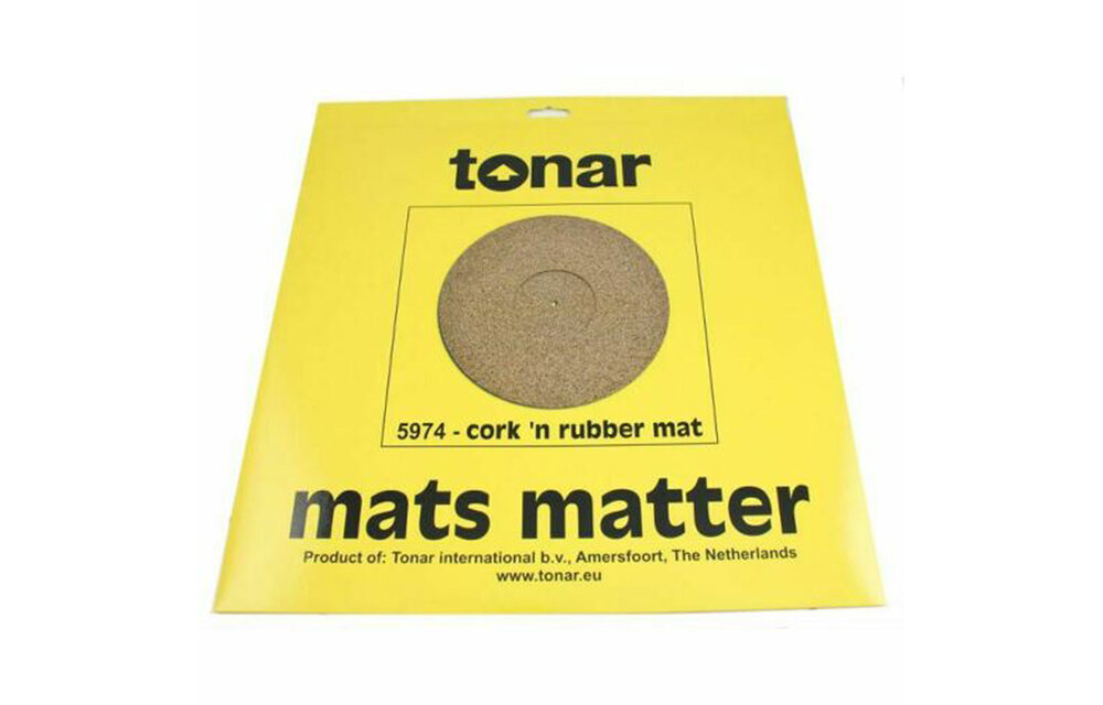 La Boîte Musicale ı Tonar 5974 cork/rubber turntable mat La Boîte