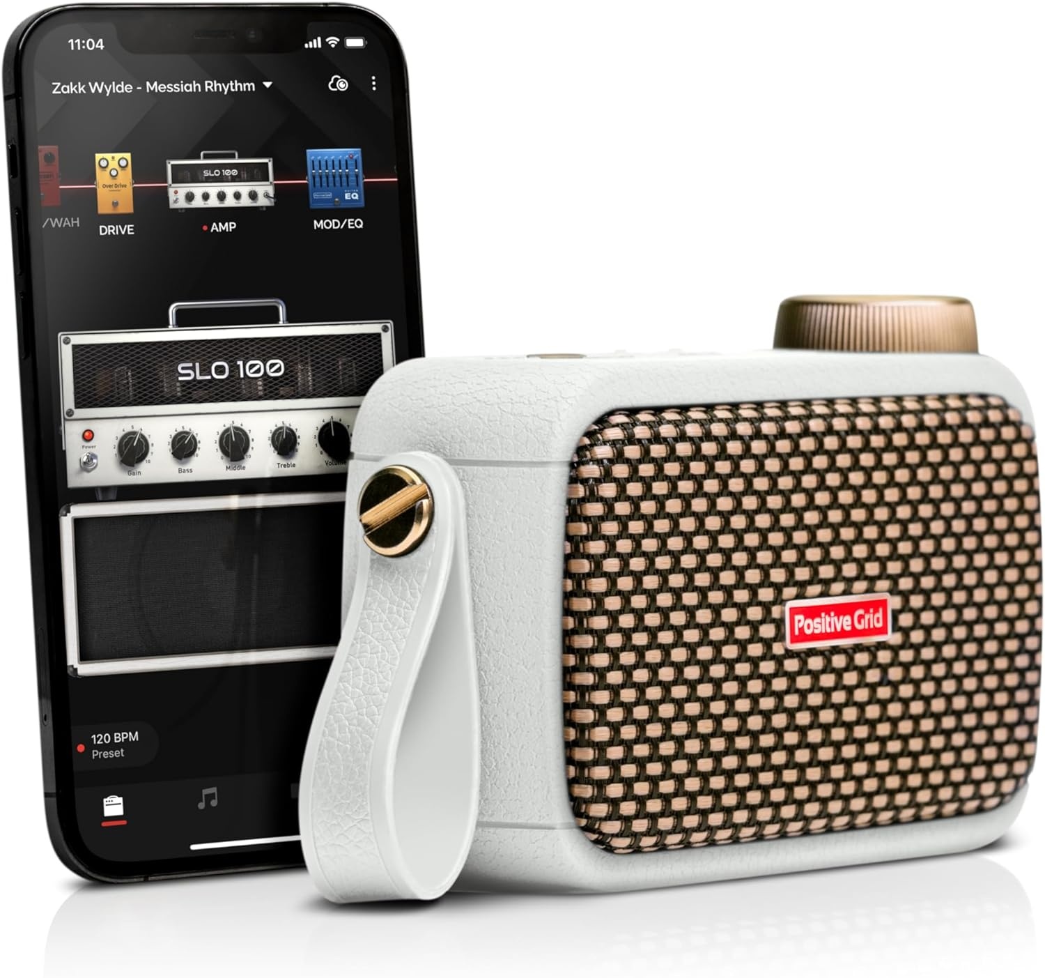 Positive Grid - Ultra-portable Smart Guitar Amp and Bluetooth